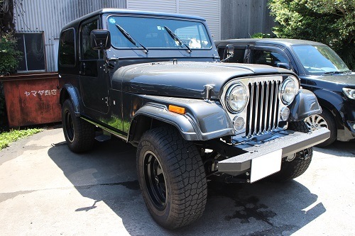 Jeep CJ7 ワンオフマフラー 【型式:-】 | ワンオフ製作事例 Jeep CJ7 ワンオフマフラー 【型式:-】 | ワンオフ製作事例