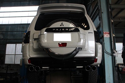 ミツビシ パジェロ ワンオフ マフラー 【型式：－】 | ワンオフ