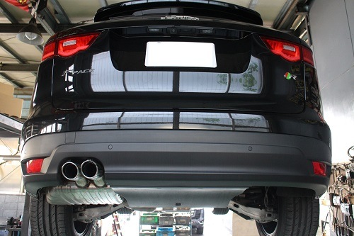 ジャガー F-PACE ワンオフ マフラー【型式：－】 | ワンオフ製作事例