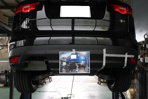 ジャガー F-PACE ワンオフ マフラー【型式：－】 | ワンオフ製作事例