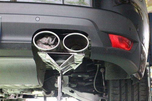 ジャガー F-PACE ワンオフ マフラー【型式：－】 | ワンオフ製作事例