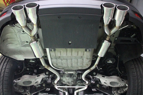 ジャガー F-PACE ワンオフ マフラー【型式：－】 | ワンオフ製作事例