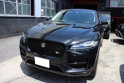 ジャガー F-PACE ワンオフ マフラー【型式：－】 | ワンオフ製作事例