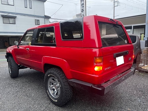 トヨタ ハイラックスサーフ ワンオフマフラー 【型式：YN61G