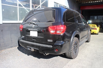 USトヨタ/トヨタ/セコイア/純正マフラー USトヨタ セコイヤ SEQUOIA 4本出しマフラー |