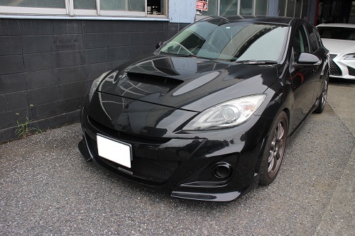 最終値下BL3FWマツダスピードアクセラ純正ストラット＋ZOOMダウンサス