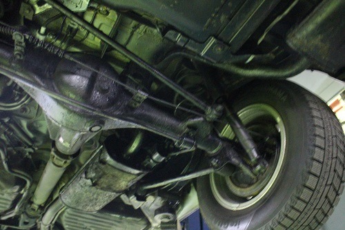 130 クラウンステーションワゴン jzs130g社外マフラー