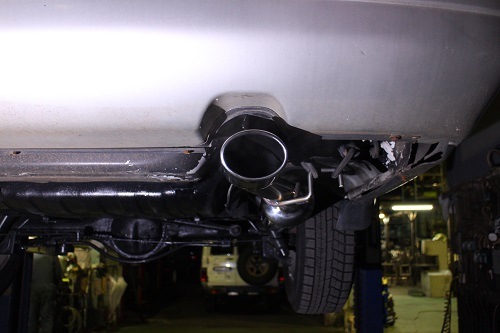 トヨタ クラウンステーションワゴン ワンオフ マフラー 【型式：E