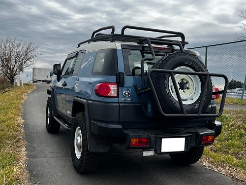 FJクルーザー】<br>リアラダー<br>適合車両型式<br>CBA-GSJ15W
