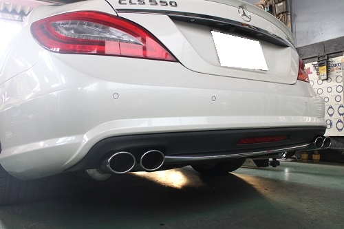 CLS350（W218)ベンツマフラー メルセデス・ベンツ CLS350 W218 マフラー交換｜ZEES officialの