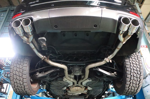 Jeep グランドチェロキーサミット ワンオフマフラー 【型式