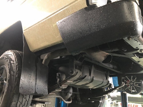 トヨタ ランクル78プラド ワンオフ マフラー 【型式