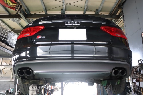 アウディ S5スポーツバック ワンオフマフラー【型式