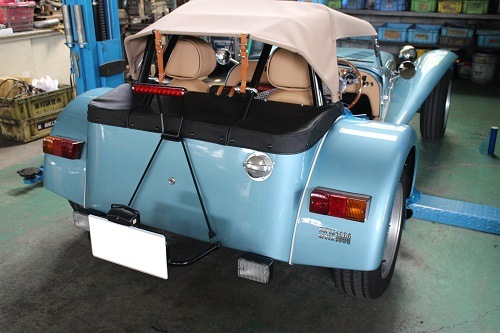 ケータハム スーパーセブン1600 ワンオフマフラー【型式