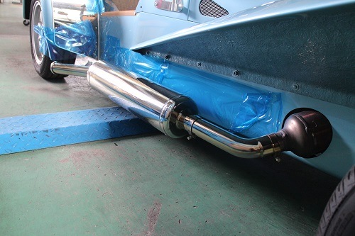 ズーマー GETエンジン用 ワンオフ マフラー ホンダ・ズーマー用ワンオフマフラー