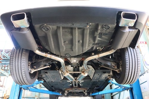 ダッジ チャレンジャー 前期 ワンオフマフラー【型式：－】 | ワンオフ