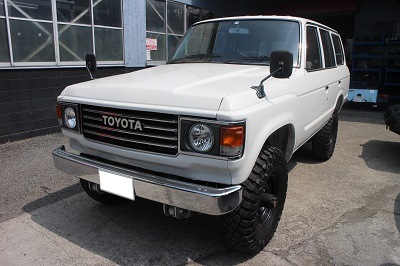 トヨタ ランクル60 ワンオフ マフラー 【型式：FJ61V