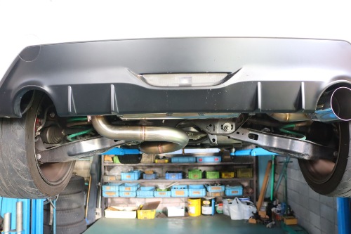 トヨタ GRヤリスRZ ワンオフ マフラー 【型式：4BA