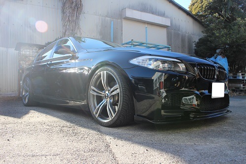 BMW F10 523i 中間ストレート加工 【型式：DBA－FP25