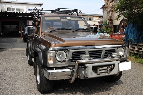 ニッサン サファリ Y60 ショート ワンオフマフラー 【型式：S