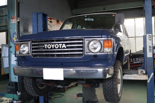 トヨタ ランドクルーザー60 ワンオフマフラー 【型式：FJ61V