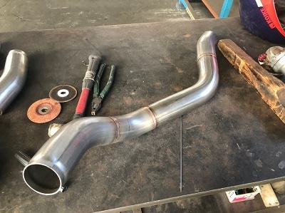 トヨタ AUSランドクルーザー70 ワンオフ マフラー 【型式