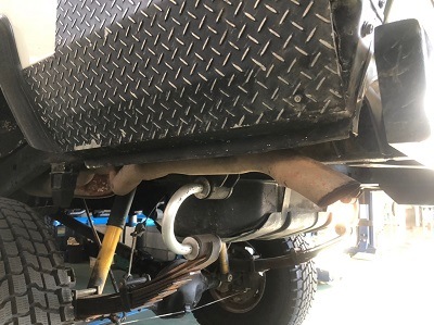 トヨタ AUSランドクルーザー70 ワンオフ マフラー 【型式