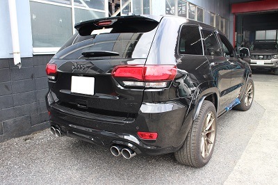 Jeep グランドチェロキーSRT ワンオフマフラー 【型式