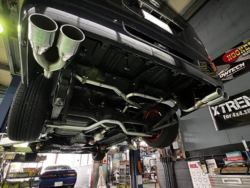 トヨタ 200系ハイエースSGL ワンオフマフラー 【型式：3DF 