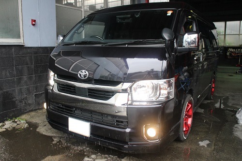 トヨタ 200系ハイエースSGL ワンオフマフラー 【型式：3DF