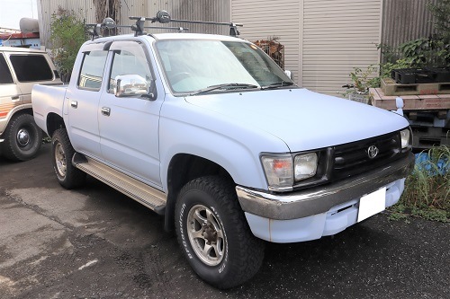 ハイラックス トヨタ ハイラックス ワンオフマフラー 【型式：GA