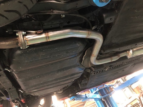 ホンダ シビック ワンオフ マフラー 【型式：E－EK4改