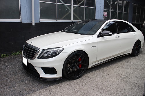 メルセデス ベンツ S63 AMG ワンオフ マフラー 【型式：CBA