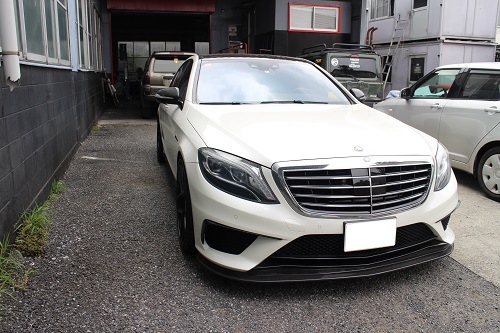 メルセデス ベンツ S63 AMG ワンオフ マフラー 【型式：CBA