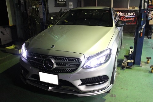 ベンツ C200 W205 ワンオフマフラー 【型式：RBA