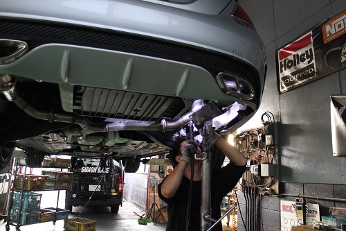 ベンツ C200 W205 ワンオフマフラー 【型式：RBA