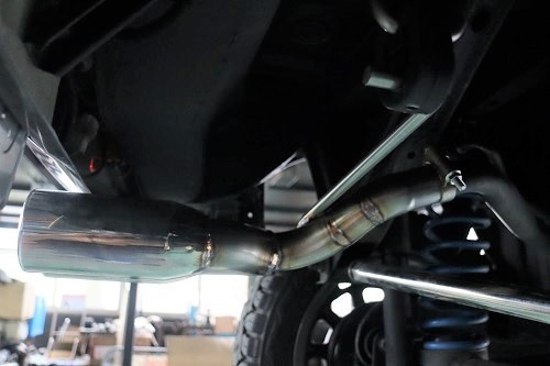 スズキ エブリィ ワンオフマフラーカッター【型式：EBD－DA17V