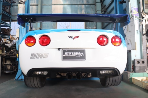 シボレー C6コルベット ワンオフマフラー【型式