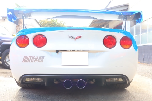 シボレーコルベットc6用シルバーカーフロントグリルステンレス鋼