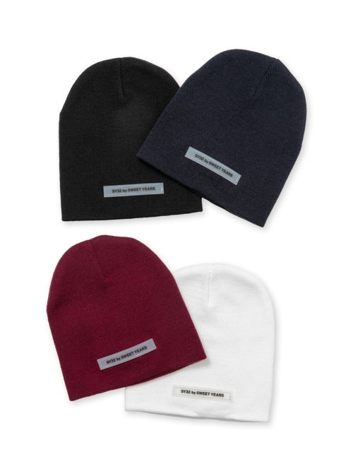 SILICON LOGO KNIT BEANIE