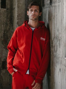 BACK BOX LOGO ZIP HOODIE
