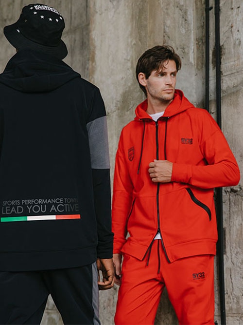 CARVICO FABRIC ZIP HOODIE