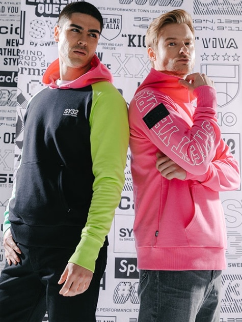 FLASH COLOR ARM LOGO P/O HOODIE