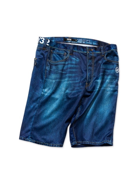 FAKE DENIME SHORT PANTS