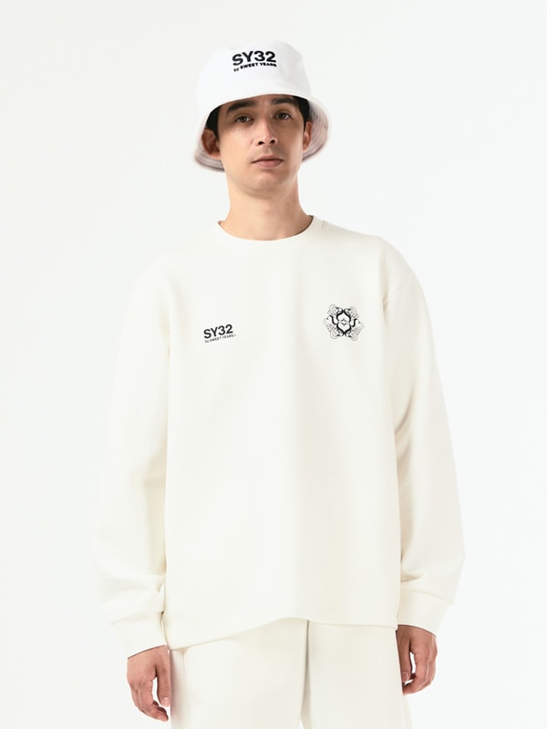 新品　 未使用品　 長袖Tシャツ　 SY32 ホワイト　 サイズL 新品 未使用品 長袖Tシャツ SY32 ホワイト サイズL 楽天市場