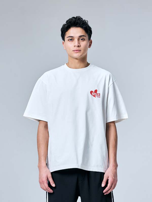 HEART MIX LOGO TEE