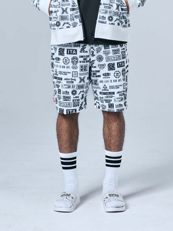 RASH GUARD GRAPHIC SHORT PANTS