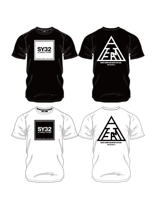 【安達了一選手コラボ】SQUARE LOGO TEE