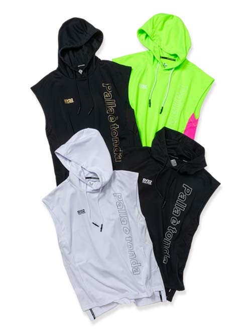 ACTIVE WORK OUT NOSLEEVE HOODIE