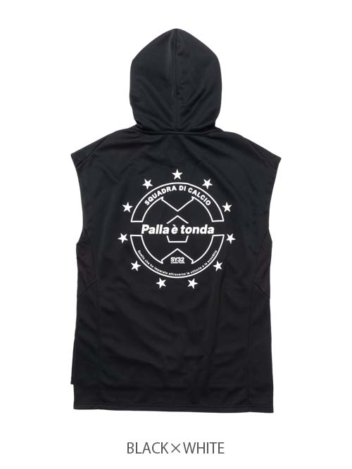 ACTIVE WORK OUT NOSLEEVE HOODIE